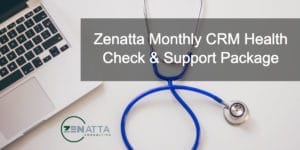 Announcing Our New Zenatta Monthly Zoho CRM Health Check & Support Package - Blog -  - health check