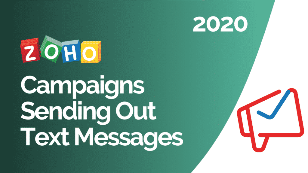 Zoho Campaigns Sending Out Text Messages