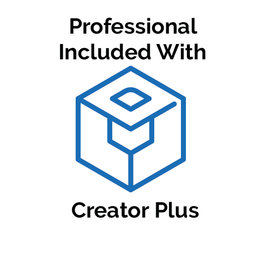 Professional Included with Creator Plus
