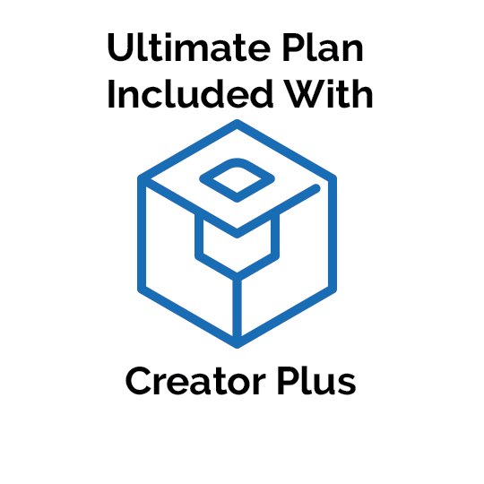 Ultimate Plan Included with Creator Plus