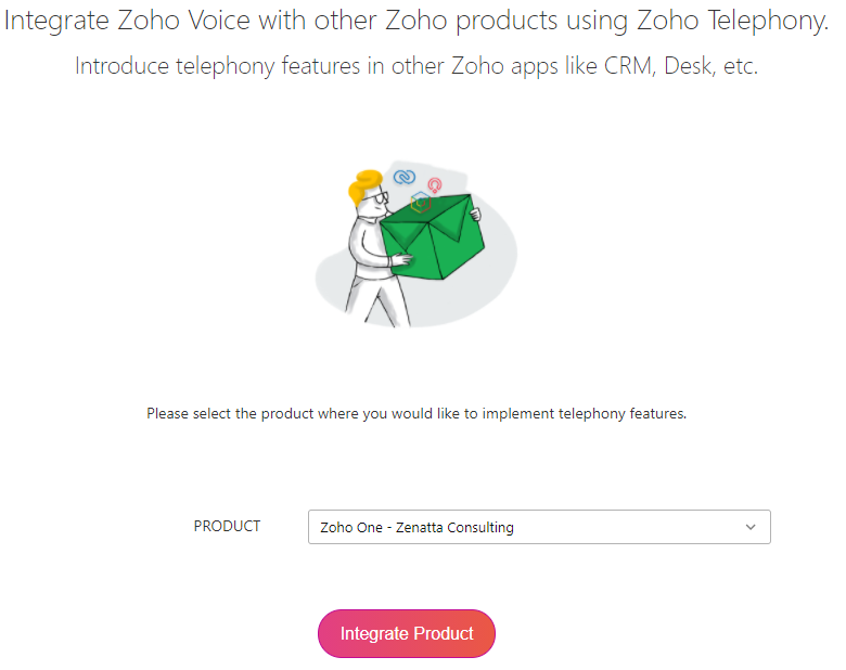 Zoho Voice Integration