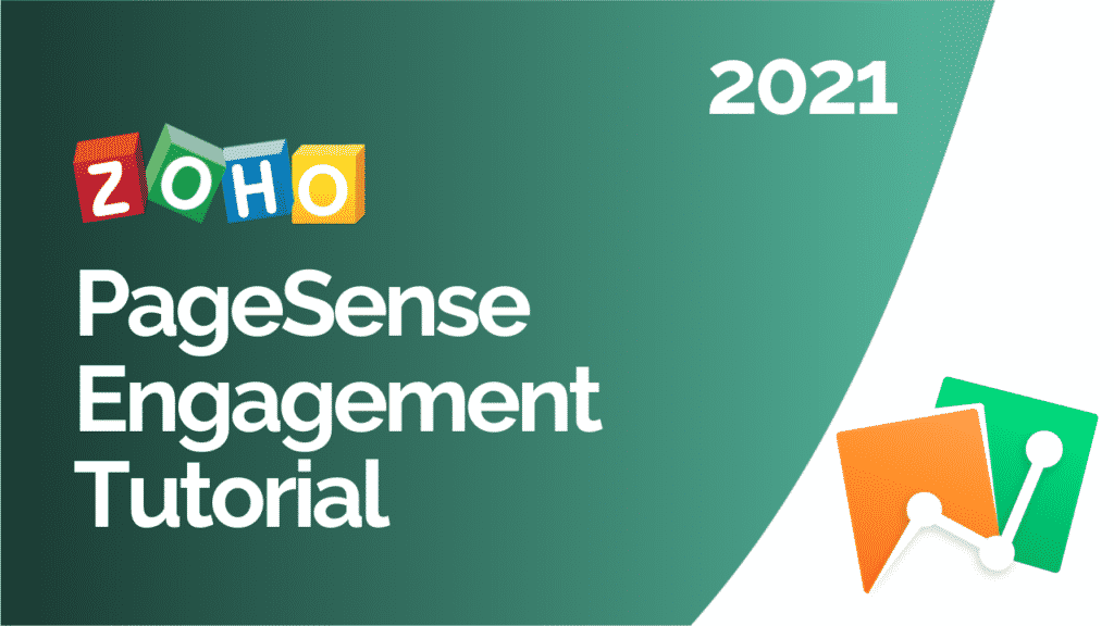 Zoho PageSense Engagement tutorial 2021
