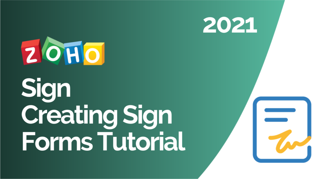 Sign Creating Sign Forms Tutorial