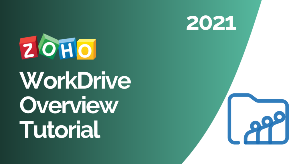 training video overview of zoho workdrive