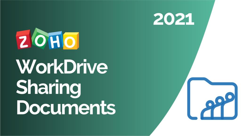 training video of sharing documents in zoho workdrive