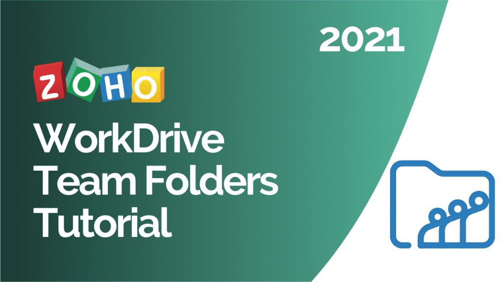 training video of team folders in zoho workdrive