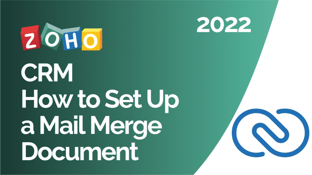training video of how to set up a mail merge document in zoho crm