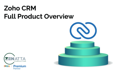 Zoho CRM Full Product overview for Zenatta Consulting's blog post