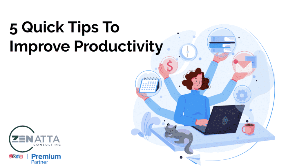 5 Quick Tips To Improve Productivity thumbnail