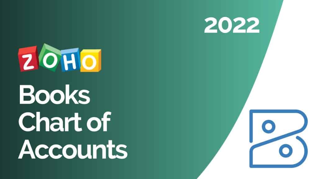 chart of accounts in zoho books