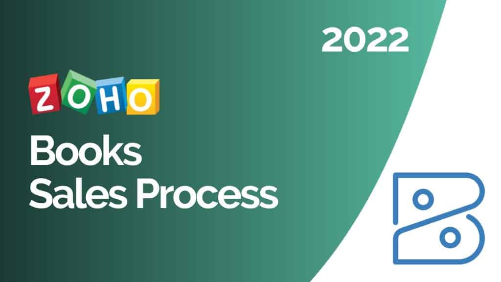 sales process in zoho books