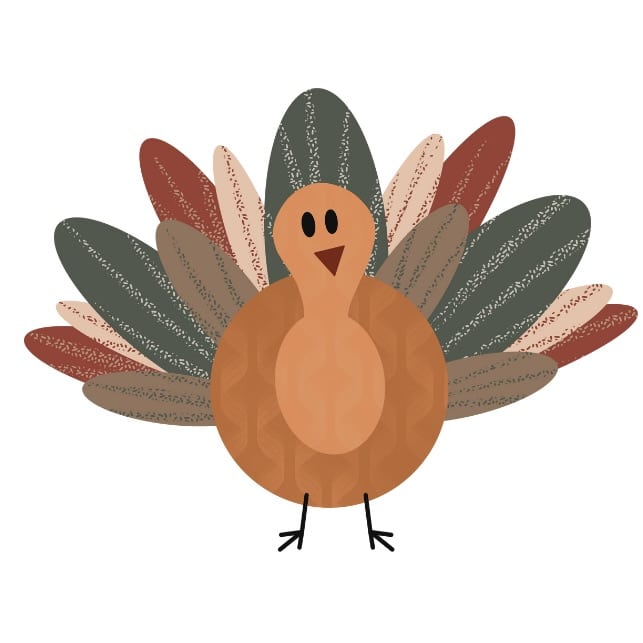 graphic of a turkey