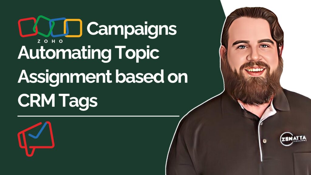 Automating Zoho Campaigns Topic Assignment based on CRM Tags youtube video thumbnail