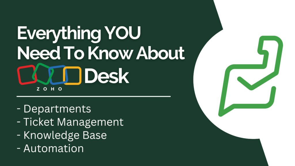 Everything You Need to Know About Zoho Desk youtube video thumbnail