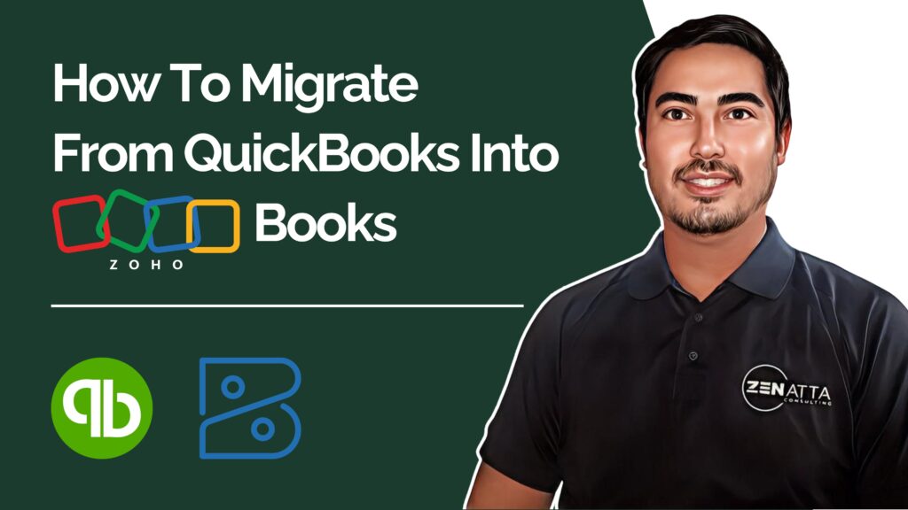 How To Migrate From QuickBooks Into Zoho Books youtube video thumbnail