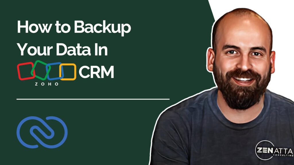 How to Backup Your Data In Zoho CRM youtube video thumbnail