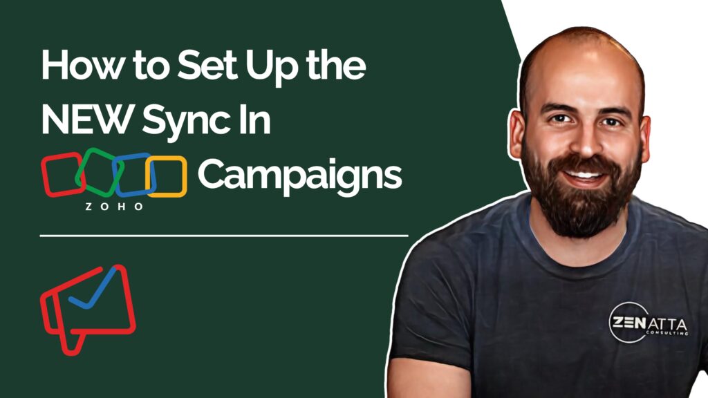 How to Set Up the NEW Zoho Campaigns Sync youtube video thumbnail
