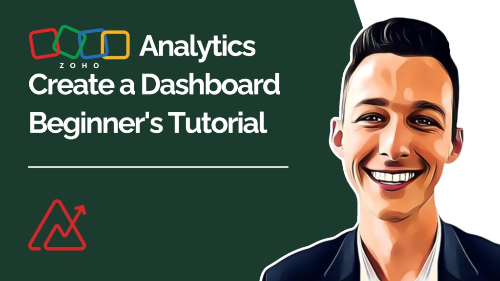 Zoho Analytics How To Create a Dashboard Beginner's Tutorial youtube video thumbnail