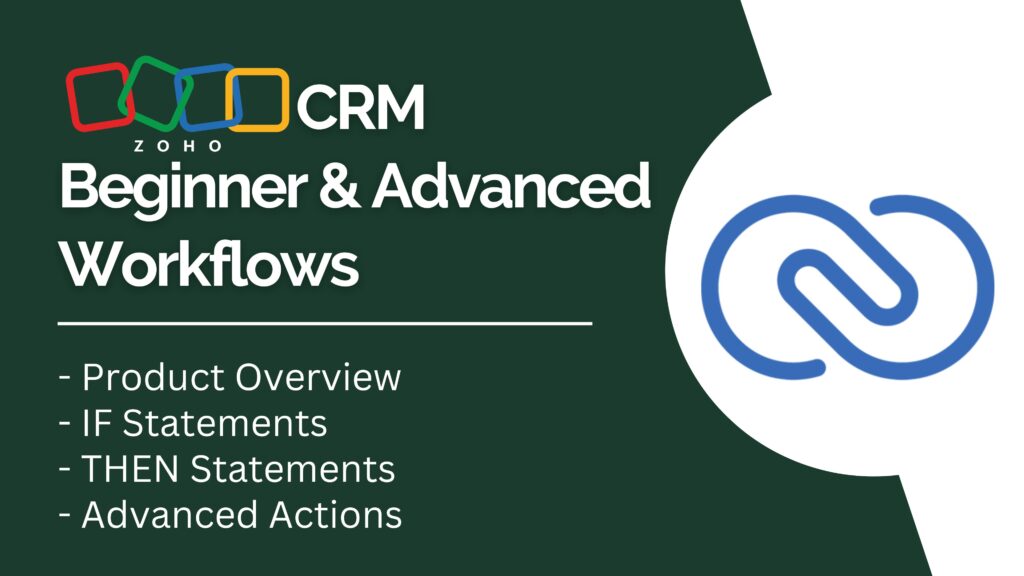 Zoho CRM Beginner & Advanced Workflows Full Tutorial youtube video thumbnail