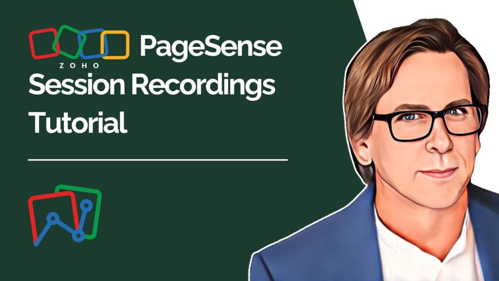 Zoho PageSense Session Recordings Tutorial youtube video thumbnail