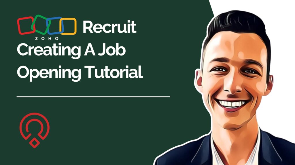 Zoho Recruit Creating A Job Opening Tutorial youtube video thumbnail