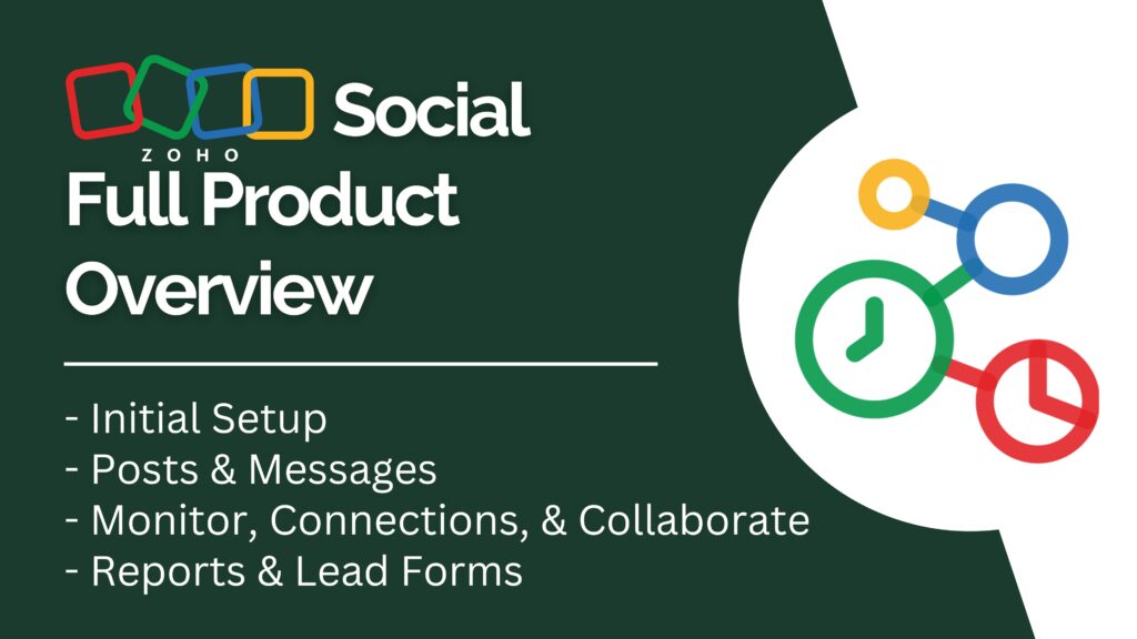 Zoho Social Full Product Overview youtube video thumbnail