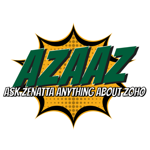 Ask Zenatta Anything About Zoho Logo