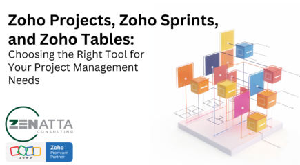Zoho Projects, Zoho Sprints, and Zoho Tables: Choosing the Right Tool for Your Project Management Needs