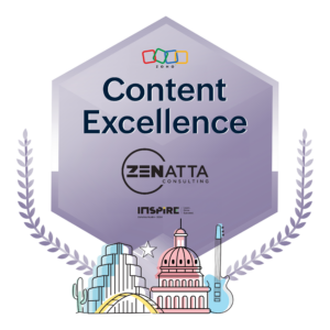 Zoho Content Excellence Award Badge