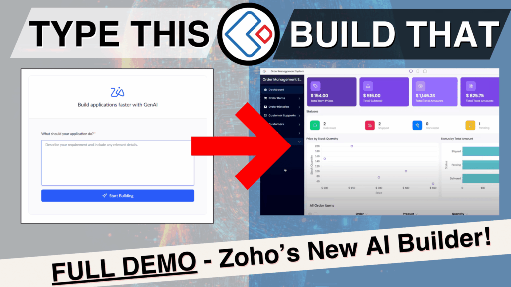 How to Use Zoho Creator's Co-Creator Tool - Uncategorized -  - GEN Ai Demo