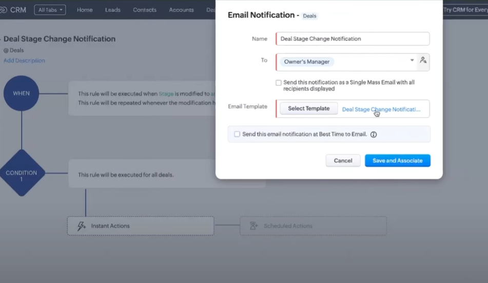 How to Automate Event-Triggered Workflows in Zoho CRM: Step-by-Step Guide - Zenatta Consulting - Image How to Automate Event-Triggered Workflows in Zoho CRM: Step-by-Step Guide - Uncategorized - - image