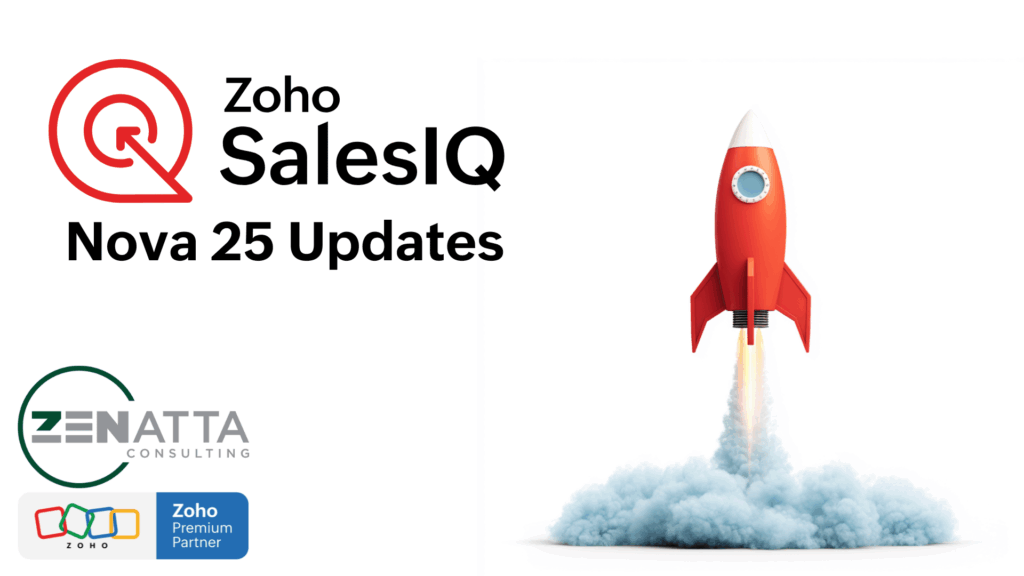 What’s New in Zoho SalesIQ: Nova 25 Update - Uncategorized -  - Nova25 SalesIQ