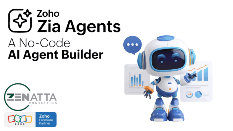 Zoho Zia Agent Studio: A No-Code AI Agent Builder - Uncategorized -  - Zoho One Admin Panel Guide