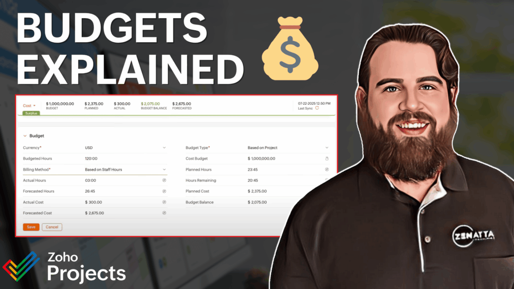 Mastering Zoho Projects Budget Setup: Budget Types, Billing Methods & Pro Tips - Uncategorized -  - Zoho Projects Budgeting Tutorial v3