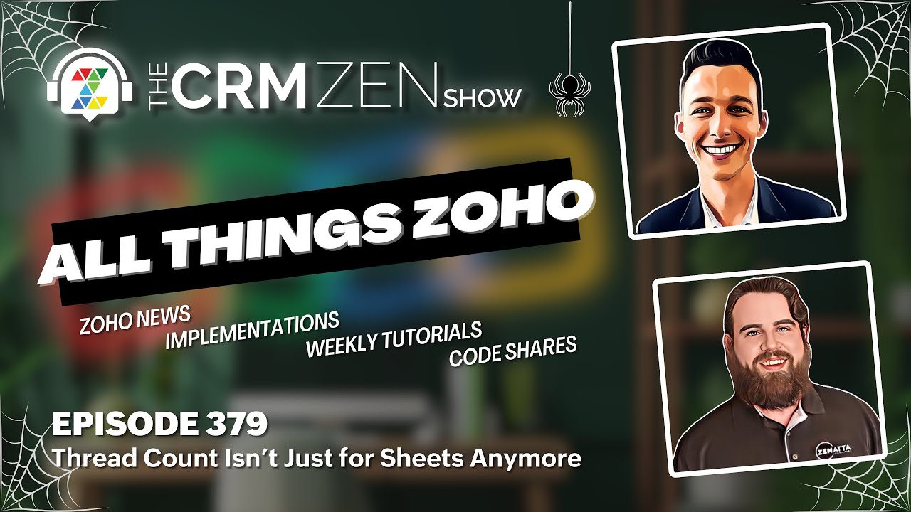 The CRM Zen Show Episode 379 - Thread Count Isn't Just for Linens Anymor - Uncategorized -  - episode 379