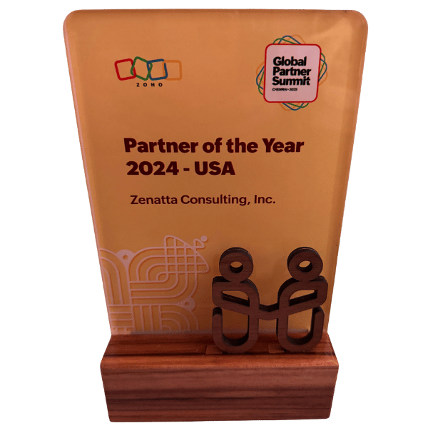 Partner of the Year 2024 USA trophy