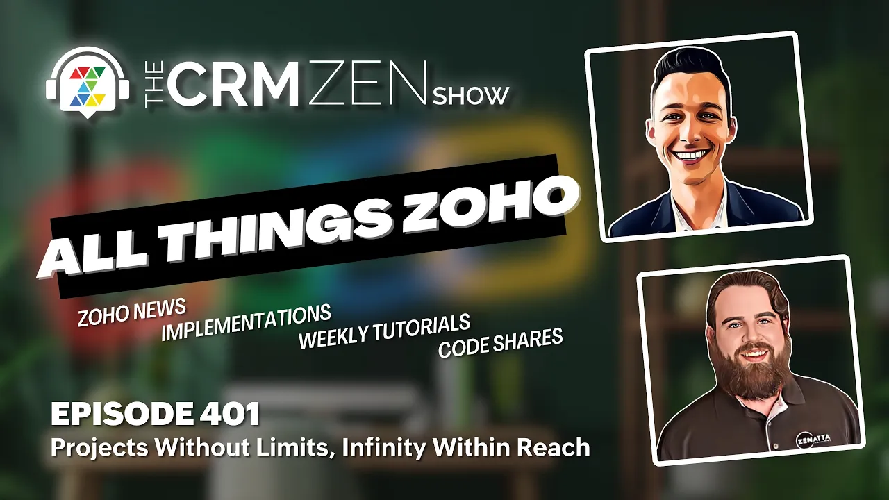The CRM Zen Show Episode 401 - Projects Without Limits, Infinity Within Reach - Uncategorized -  - episode-401