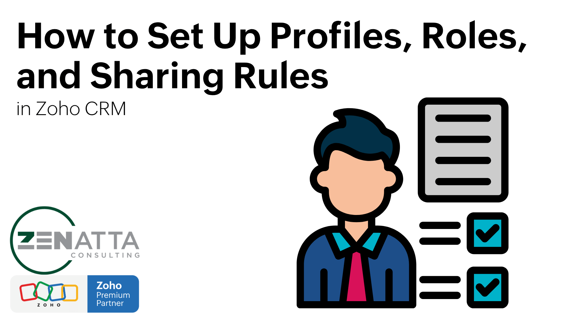How to Set Up Profiles, Roles, and Sharing Rules in Zoho CRM - Zenatta ...