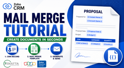How to Set Up Mail Merge and Document Automation in Zoho CRM - Uncategorized -  - mail merge