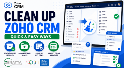 How to Clean Up and Organize Your Zoho CRM - Uncategorized -  - zoho crm cleanup