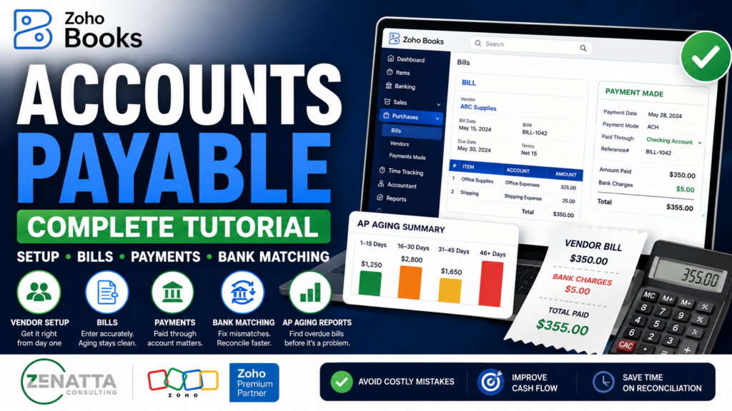 Zoho Books Accounts Payable: The Full Guide - Uncategorized -  - Accounts Payable