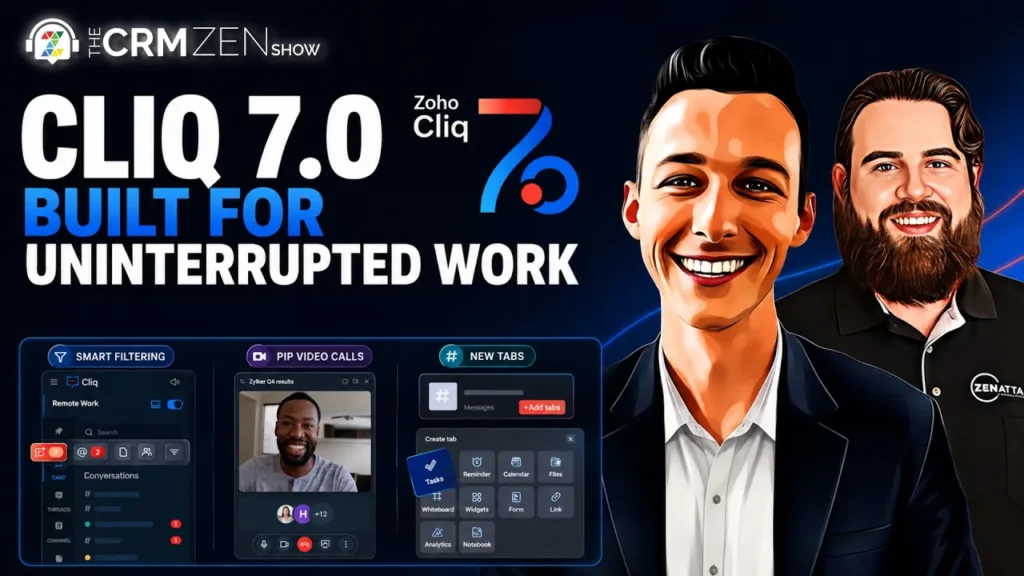 The CRM Zen Show Episode 420 - Everything Just Cliq’d - Uncategorized - - episode-420