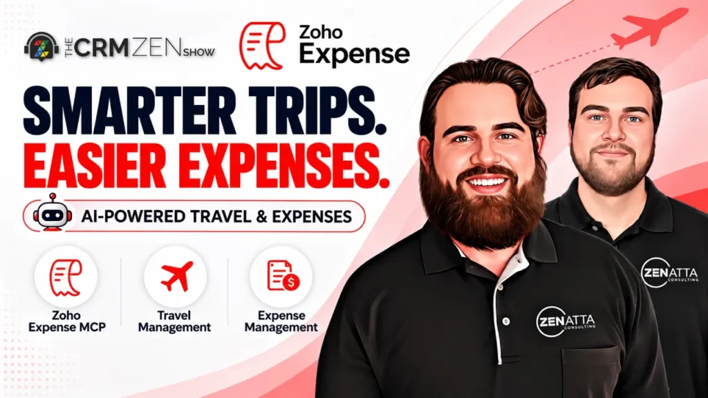 The CRM Zen Show Episode 424 - Have Zoho, Will Travel - - - episode-424